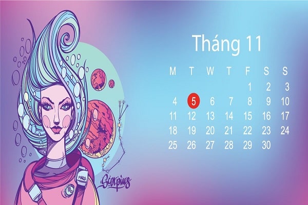 tháng 11 là cung gì