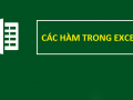 Các hàm trong excel Cộng, Trừ, Nhân, Chia cơ bản