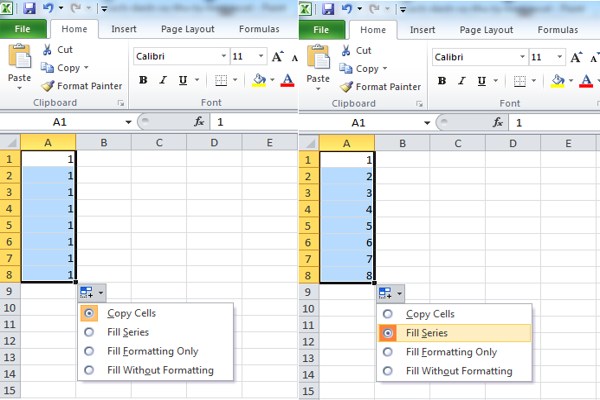 Cách đánh số thứ tự trên Excel