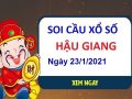 Thống kê XSHG ngày 23/1/2021 chốt lô số đẹp xổ số Hậu Giang