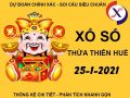 Thống kê số đẹp XSTTH thứ 2 ngày 25/1/2021