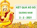 Thống kê xổ số XSQNM thứ 3 ngày 2/2/2021