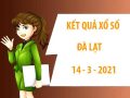 Thống kê sổ xố Đà Lạt chủ nhật ngày 14/3/2021