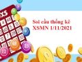 Thống kê thống kê XSMN 1/11/2021 hôm nay