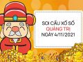 Thống kê xổ số Quảng Trị ngày 4/11/2021 thứ 5 hôm nay