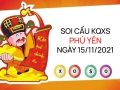 Thống kê xổ số Phú Yên ngày 15/11/2021 hôm nay thứ 2