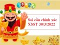 Thống kê chính xác XSST 30/3/2022 hôm nay