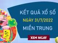 Thống kê XSMT 31/7/2022 chốt số dự đoán miền Trung