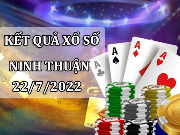 Thống kê kết quả xổ số Ninh Thuận ngày 22/7/2022 phân tích lô thứ 6