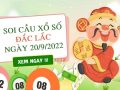 Thống kê xổ số Đắc Lắc ngày 20/9/2022 thứ 3 hôm nay