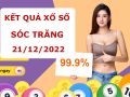 Thống kê kết quả xổ số Sóc Trăng ngày 21/12/2022 thứ 4