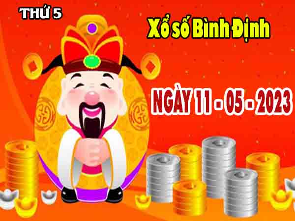 Thống kê XSBDH ngày 11/5/2023 – Thống kê đài xổ số Bình Định thứ 5