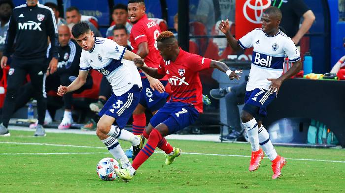 dự đoán châu Á FC Dallas vs Vancouver Whitecaps, 07h30 ngày 18/5