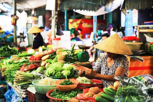 mơ thấy đi chợ