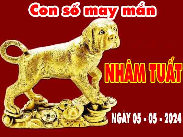 Thông tin con số may mắn tuổi Nhâm Tuất ngày 5/5/2024