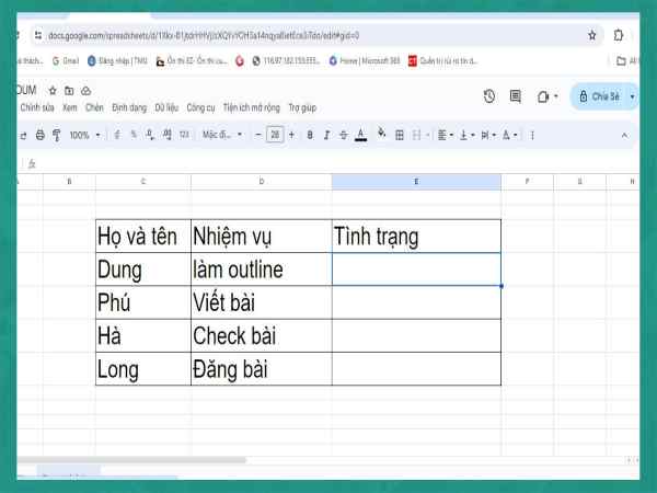  Chèn Checkbox Bằng Công Cụ Insert